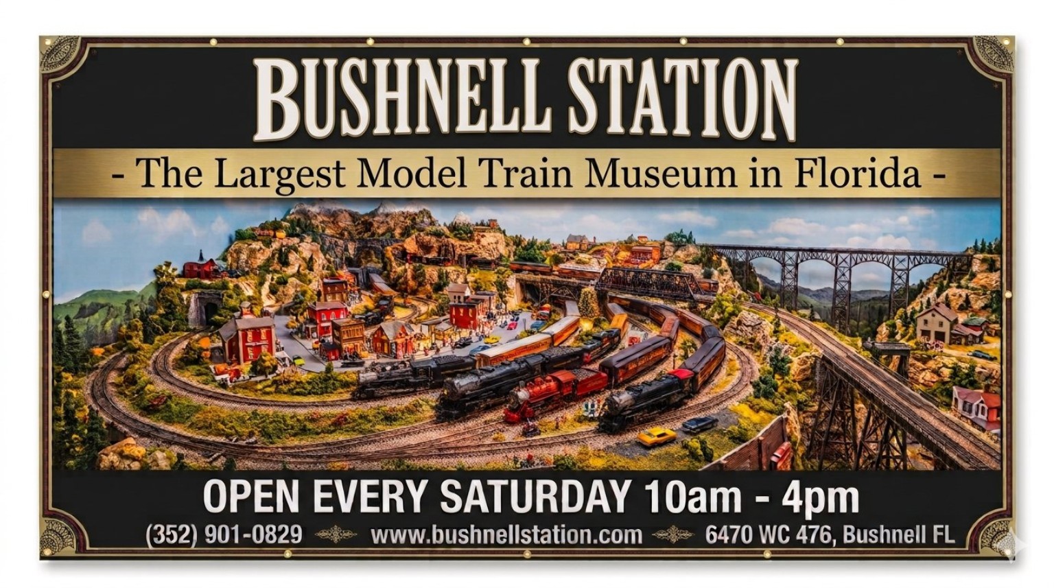 Bushnell Station - The Largest Model Train Museum in Florida