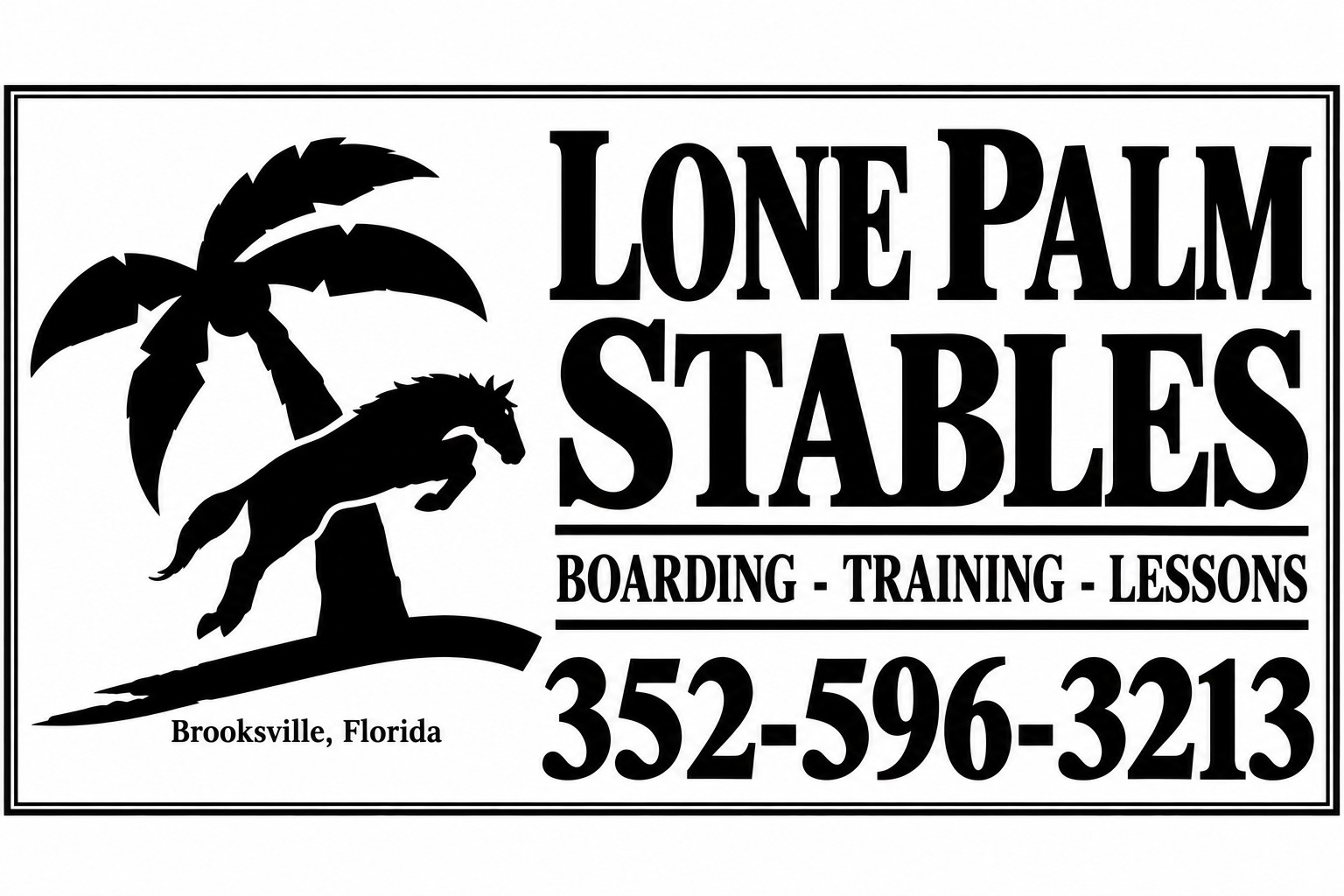 Lone Palm Stables - Boarding, Training and Lessons